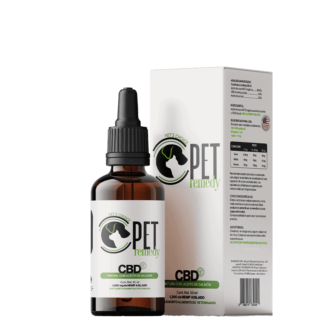 Tinturas de CBD petremedy